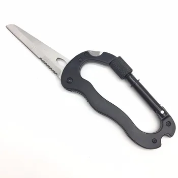  5 в 1 Тактический нож Многофункциональный открытый складной нож Охота Выживание Скалолазание Нож Инструмент
