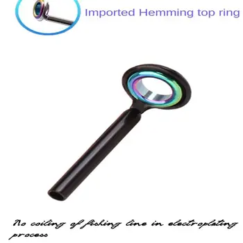  Керамическое кольцо с проушином из нержавеющей стали 0,7 мм-1,6 мм Аксессуары для ящика для снастей Новый комплект для ремонта наконечника рыбалка |СДЕЛАЙ САМ|Ремонт удочек