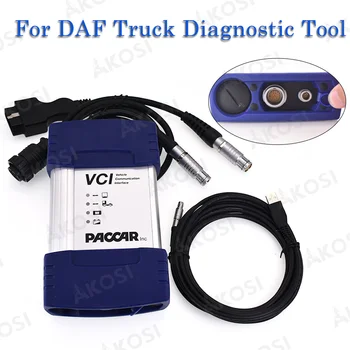 Новинка 2024 года для программного обеспечения DAF Диагностический сканер для грузовых автомобилей Диагностический сканер Paccar davie