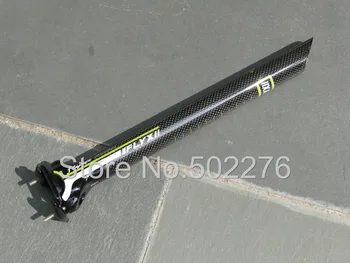 FLYXII -Карбоновый подседельный штырь для велосипедного велосипеда 31,6 мм / 27,2 мм для горного велосипеда - ЗЕЛЕНЫЙ