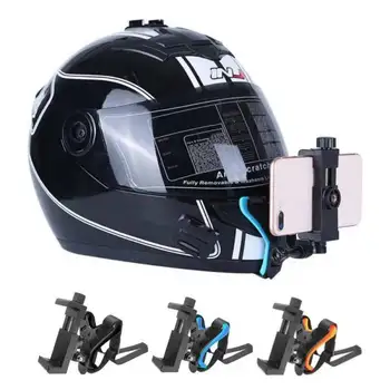 Мотоциклетный шлем Подбородок Крепление для GoP / ro 10 9 8 7 6 Action Sports Держатель камеры Мотоцикл Подставка для мобильного телефона Аксессуары для камеры