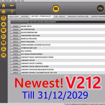 Последняя версия Can Clip V212 для диагностического программного обеспечения Renault OBD2 Can Clip V205 + Reprog V191 + Pin Extractor V2 Обновление данных до 2020
