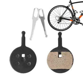 Смоляные велосипедные дисковые тормозные колодки Велосипедный диск с низким уровнем шума Стабильная велосипедная тормозная колодка с дополнительной защитой и высокой твердостью для