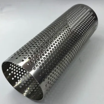 SS304 нержавеющая сталь металлический фильтр Y сетчатые трубки трубки 35 мм трубы цилиндр с отверстиями рисунок вода пищевой класс 50 мм