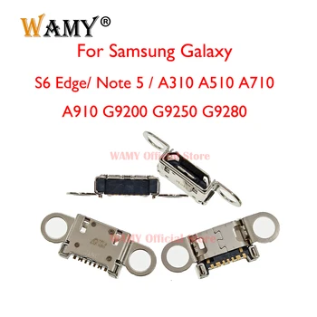 5-10 шт. USB Зарядное устройство Зарядка Док-станция Разъем Для Samsung Galaxy S6 Edge / Note 5 / A310 A510 A710 A910 G9200 G9250 G9280