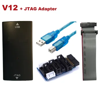 Для отладчика эмулятора ARM Для J-link Jlink v12 Faster Jlink V9 Jtag Swd Programmer STM32 MCU JTAG Debug Tool Virtual COM-Port