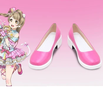 Унисекс Аниме Cos LoveLive! Kotori Minami Косплей Костюмы Обувь Сапоги Пользовательский размер