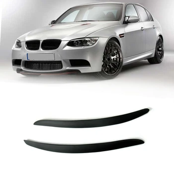 1 пара крышка фары для век бровей для BMW- E92 E93 M3 335I 335CI Модель 2007-2012 Крышка для отделки век