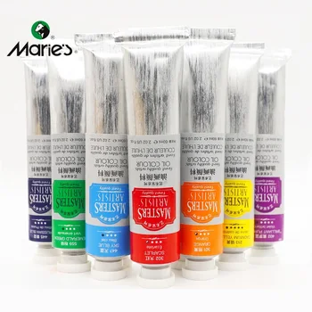 Marie's 200 мл / тюбик Профессиональная кисть масляных красок для художника Рисование пигментов Художественные принадлежности для начинающих Творческий инструмент масляной краски