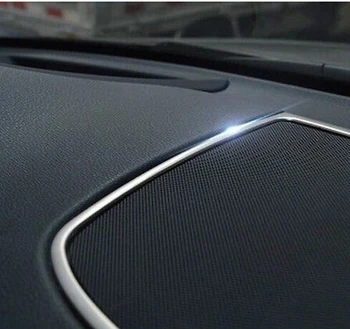 Yimaautotrims Интерьер из нержавеющей стали для BMW X5 F15 2014-2018 / X6 F16 2015 - 2018 Крышка корпуса динамика приборной панели