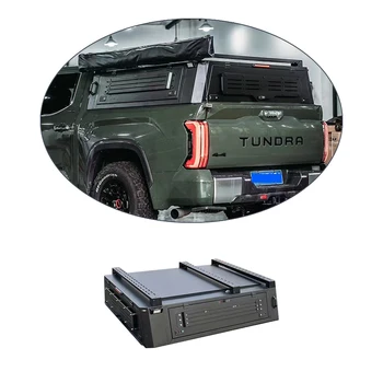 4x4 Аксессуары для пикапов Система багажников из алюминиевого сплава для грузовиков Tundra Hardtop Topper Навес