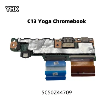 Оригинал ДЛЯ Lenovo ThinkPad c13 Yoga Chromebook USB Маленькая плата Переключатель Маленькая плата Аудио Маленькая плата 5C50Z44709