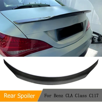 Карбоновый спойлер автомобиля заднего багажника крылья для Benz CLA Class C117 CLA180 CLA200 CLA250 CLA45 AMG 2013-2019 Крыльевая кромка крышки багажника