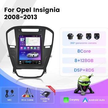 1024 * 768P для Tesla Style Android Интеллектуальная система Авто Мультимедиа Для Opel Insignia Buick Regal 2008-2013 Беспроводной CarPlay DSP