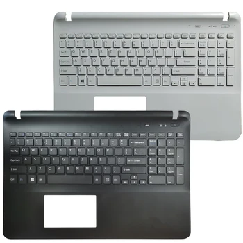 США/Великобритания/Италия ИТ-клавиатура для ноутбука Sony SVF152C29U SVF152C29W SVF152C29X SVF152A29L SVF152C29L С упором для запястий Верхняя крышка