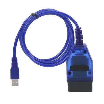 Синий Диагностический кабель Диагностический кабель Vags -Com Интерфейс Vags 409 K Line Cabo Vags 409 1 Obd 2