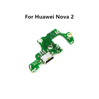 для Huawei Nova 2 USB-порт зарядного устройства док-разъем печатная плата лента гибкий кабель для зарядки замена компонентов запасной p
