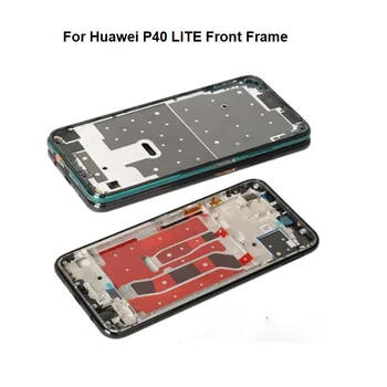 Для Huawei P40 LITE Средняя рамка Передняя рамка Корпус Держатель ЖК-дисплея Задняя панель шасси Кнопка регулировки громкости питания jny-L21-L22 4G