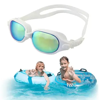 Fog Swim Goggles Очки для плавания Anti-Fog Clear Vision Взрослые очки для плавания для мальчиков, девочек, юниоров, молодежи