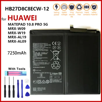 HB27D8C8ECW-12 Высококачественный новый аккумулятор емкостью 7250 мАч для Huawei MatePad Pro 10.8 5G MRX-W09 MRX-W19 MRX-AL19 MRX-AL09 Батарея