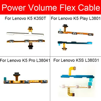  Гибкий кабель для Lenovo K5 K350T Play L38011 Pro L38041 K5S L38031 Переключатель Аудиоуправление Гибкий кабель Ремонт ленты