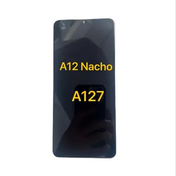 Для Samsung Galaxy A12 Nacho LCD A127F A127M A127U ЖК-дисплей с сенсорным экраном Дигитайзер для дисплея Samsung A127