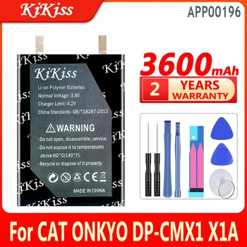 Kikiss Батарея для аккумуляторных батарей onkyo HA200 HA300 PD-S10 DP-S1 A DP-CMX1 X1A DPX1 XDP-300R XDP300R 100R