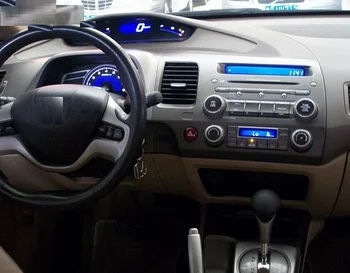 Для Honda CIVIC 2006-2011 Авто Радио Плеер Android 10 64 ГБ GPS Навигация Мультимедийный Плеер Радио