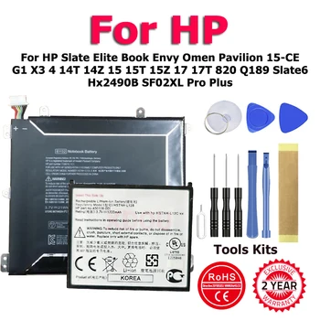 Батарея для HP Slate Elite Book Envy Omen Pavilion 15-CE G1 X3 4 14T 14Z 15 15T 15Z 17T 820 Q189 Slate6 Hx2490B SF02XL Pro Plus