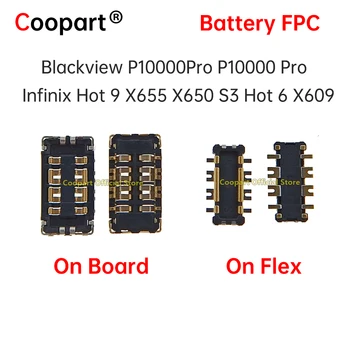 2 шт. Новый держатель для гибкого зажима батареи FPC Connector Plug Board для Blackview P10000Pro P10000 Pro Infinix Hot 9 X655 X650 S3 6 X609