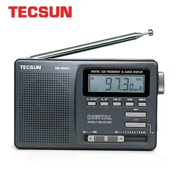 TECSUN DR-920C Digtal FM Радио Дисплей FM / MW / SW Многодиапазонное портативное радио FM: 76-108 МГц / МВт: 525-1610 кГц / SW: 5,95-21,85 МГц Радио