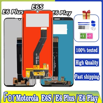  Оригинальный дисплей для Motorola Moto E6 E6 Plus E6i E6S ЖК-дисплей Дигитайзер с сенсорным экраном для замены сборки Moto E6
