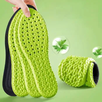 Новые спортивные стельки для обуви Дезодорант для подошвы Вставки Дышащая подушка Стельки для бега для ног Мужчины Женщины Ортопедические накладки для обуви