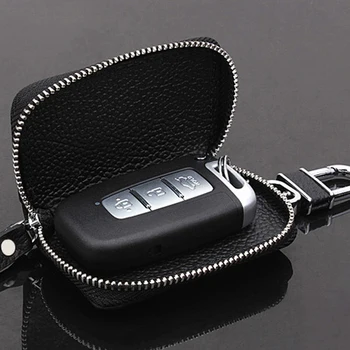 кожаный кошелек автомобильный чехол для ключей молния автомобильная эмблема значок брелок сумка для Opel Astra H G J Corsa D C B Insignia Zafira B Vectra C B M