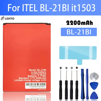 100% новая оригинальная сменная батарея BL-21BI для мобильного телефона ITEL BL-21BI it1503 Аккумуляторная батарея