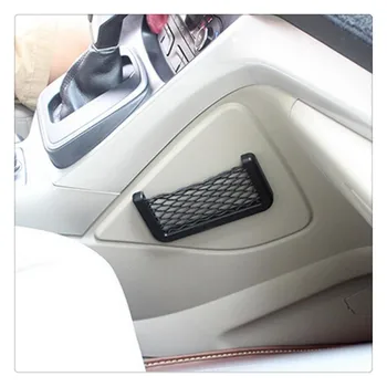 Универсальные автомобильные аксессуары Сетчатая сумка для хранения спинки сиденья для Mercedes Benz A G500 ML EQA E43 CLA CLA45 F125 E550 GLC C350e