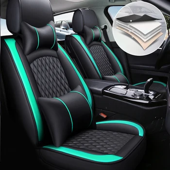 Роскошный чехол на сиденье автомобиля для Cadillac CTS 200-2013 Four Season Auto Seat Cushion Mats