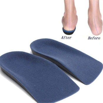 1 пара удобная ортопедическая обувь стельки вставки высокая свод стопы для женщин и мужчин подъемная вставка подушка высоты подушки 2023