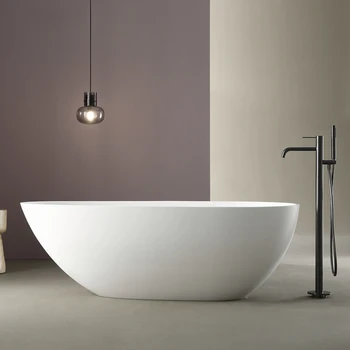 Искусственный камень матовая отдельно стоящая ванна вилла домашняя ванна B&B отель эксклюзивная ванна