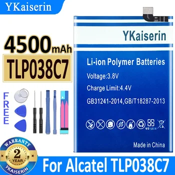 4500 мАч Аккумулятор YKaiserin для Alcatel TLP038C7 Bateria