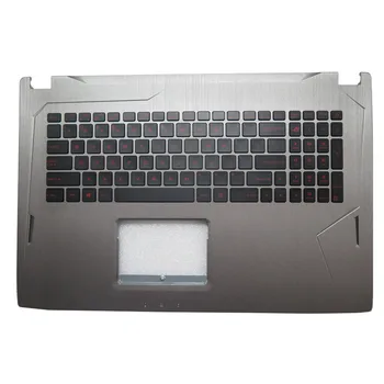 Ноутбук PalmRest&клавиатура Для ASUS GL702VM GL702VMK GL702VS GL702VSK Серый Верхний чехол Черный США QWERTY-клавиатура
