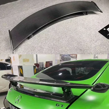 Высококачественный спойлер из углеродного волокна заднего крыла багажника для Mercedes Benz GT GTS GTR AMG Coupe 2015 2016 2017 2018 2019 2020 2021