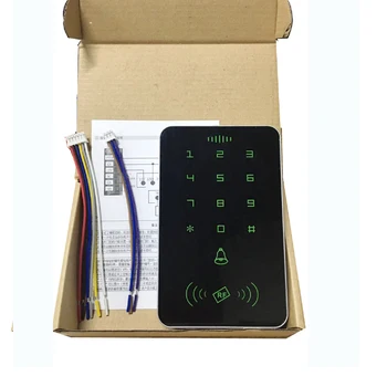 125 кГц RFID Бесконтактная карта Цифровая клавиатура Система контроля доступа Контроллер дверного замка RFID / EM Клавиатура Считыватель карт доступа Нет света