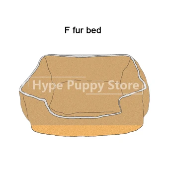 Дизайнерские кровати для собак Зимняя теплая кровать для собак для маленьких, средних, больших собак, кровать, диван, пудели, спящий щенок, аксессуары для собак PB0090