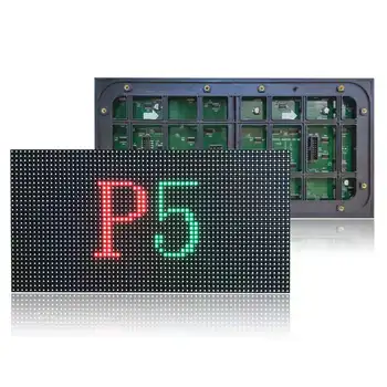 Светодиодный дисплей Цифровой экран Наружный ТВ-экран SMD HD P5 320 * 160 мм Полноцветный светодиодный дисплей Pantalla Цифровая панель
