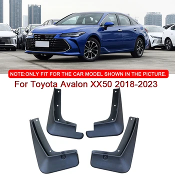 Для Toyota Avalon XX50 2018-2023 Авто Стайлинг ABS Авто Брызговики Брызговики Брызговики Брызговики Брызговики Брызговики Переднее заднее крыло Авто Аксессуар