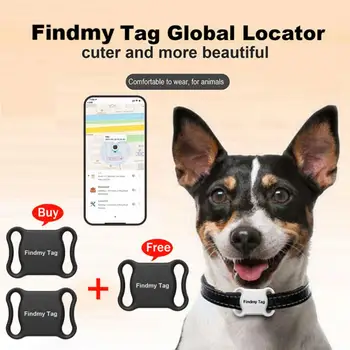 GPS Умный водонепроницаемый локатор домашних животных Мини-GPS-трекер Анти-потерянный Bluetooth локатор Ошейник слежения для кошек и собак Позиционирование Определение