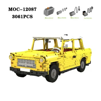 Классический строительный блок MOC-12087 Винтажный классический автомобиль Высокая сложность сращивания деталей 3061PCS Взрослый и детский игрушечный подарок