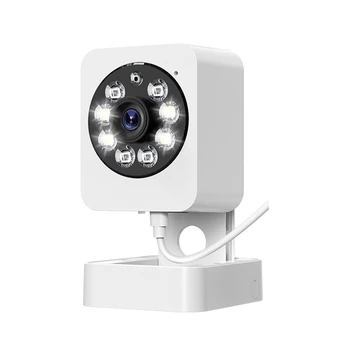 1080P Wi-Fi Камера Tuya Умный дом Безопасность PIR Движение Обнаружение человека Беспроводная камера видеонаблюдения Прочная Простая установка