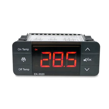 EK-3020 Цифровой регулятор температуры 220 В Датчик термостата Холодильник Термостат для размораживания